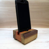 iPhone stand, phone dock, wooden phone stand, charging stand, charging dock, simple phone dock, docking station, charging station. F11