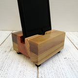 iPhone stand, phone dock, wooden phone stand, charging stand, charging dock, simple phone dock, docking station, charging station. X17