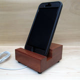 Cell phone stand, iPhone stand, cell phone stand, charging stand, charging station, wood phone stand, phone holder, tech gift. X14