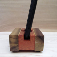 iPhone stand, phone dock, wooden phone stand, charging stand, charging dock, simple phone dock, docking station, charging station.  Z11