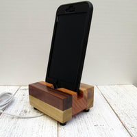 iPhone charging stand, docking stand, phone dock, charging dock, docking station, charging station, desktop phone stand, bedside dock. S17