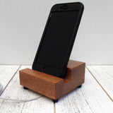 iphone stand, charging stand, wood iphone dock, iphone 7 stand, iphone 6s plus, cell phone stand, wooden phone holder, tech lover gift. D19