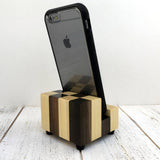 Checkerboard cell phone stand, universal phone dock, iphone stand, iphone 7, iphone 6s plus, iphone SE, charging stand, Christmas gift. W11