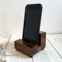 Universal phone stand, redwood iPhone dock, charging stand, phone display stand, iPhone X, iPhone 8, iPhone 7, iPhone 7 plus, iPhone 6S. R13