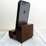 Universal phone stand, redwood iPhone dock, charging stand, phone display stand, iPhone X, iPhone 8, iPhone 7, iPhone 7 plus, iPhone 6S.  S9